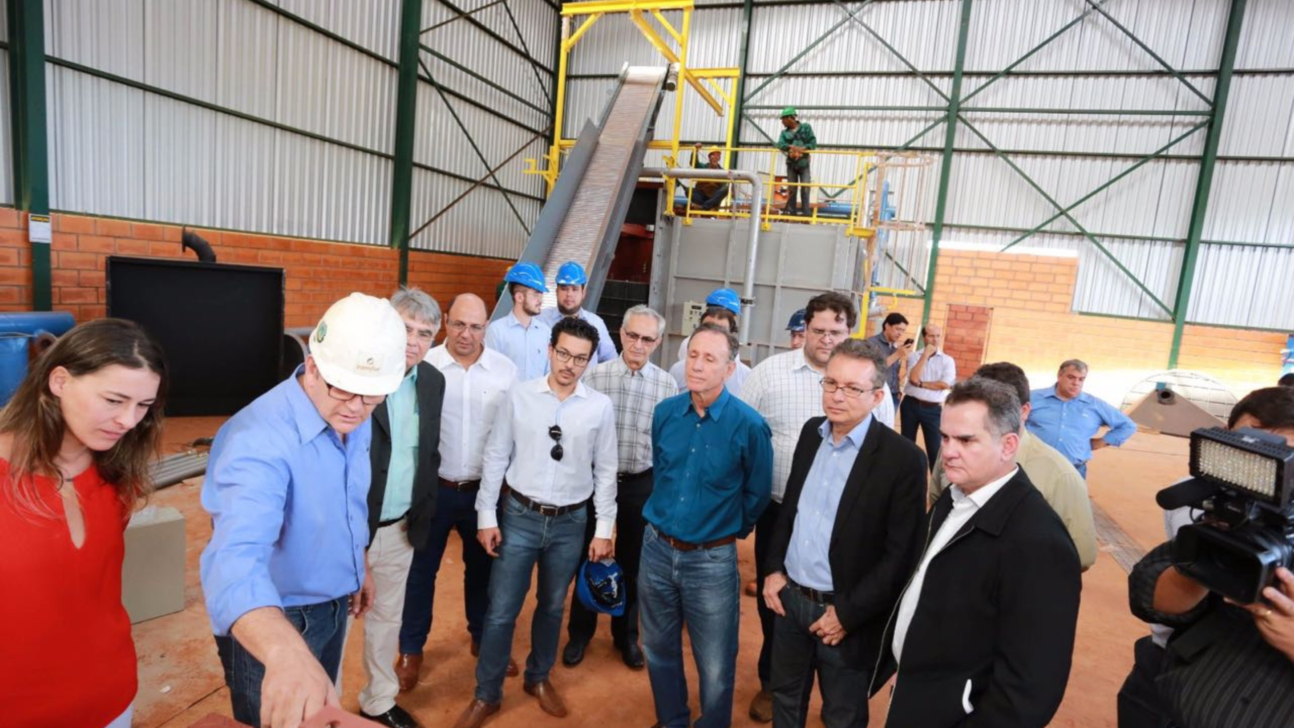 Detalhe técnico de fabricação de equipamentos para controle de emissões Zamfor